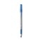 BIC Round Stic Grip Xtra Comfort Fine 0.8 mm. Stick Ballpoint Pen - Blue Ink/Gray/Blue Barrel (1-Dozen)